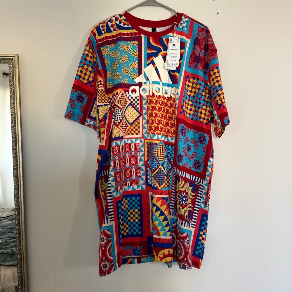 Adidas Multicolor Graphic Dress